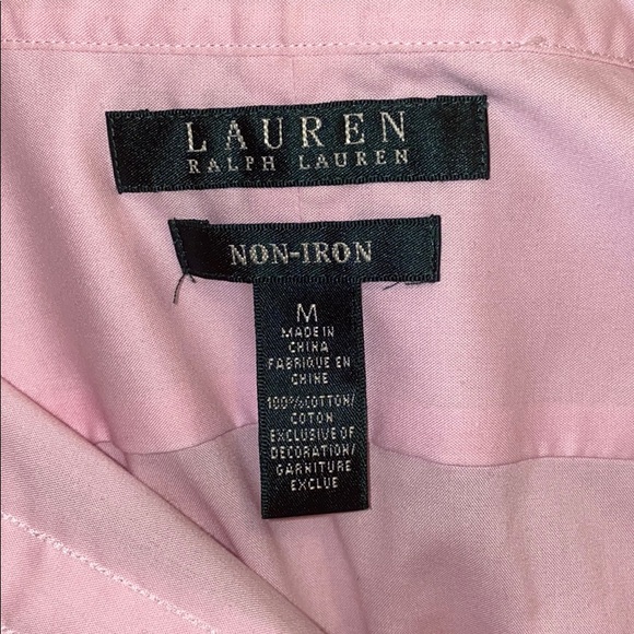 Ralph Lauren Pink Button Down Blouse - Picture 5 of 5